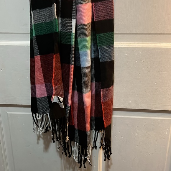 Ribbons plaid blankets scarf - Picture 2 of 5